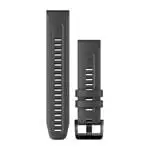 Acc, Fenix 7, 22mm QuickFit Graphite Silicone Band 010-13111-01