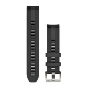 Acc, MARQ GEN2 QuickFit 22, Silicone Strap, Black