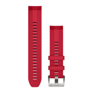 Acc, MARQ GEN2 QuickFit 22, Silicone Strap, Plasma Red