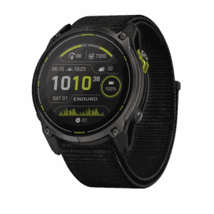 Enduro 3, Crbn Gry DLC Ti w/Blk Sport Loop Band, EMEA 010-02751-01