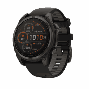 fenix 8 47mm,Saph Solar,CrbnGry Ti/Blk,Blk/PblGryBnd,EMEA 010-02906-11