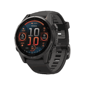 fenix 8 43mm,AMOLED,Saph,CrbnGry Ti/Blk,Blk/PebblGryBnd,EMEA 010-02903-21